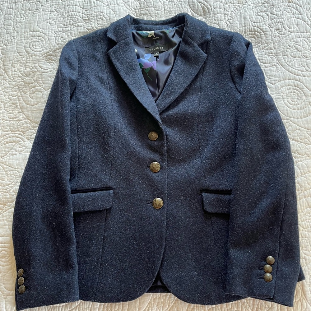 Wool Blazer - Talbots